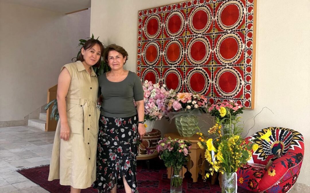 Preserving Tradition: Inside Madina Kasimbaeva’s Suzani Embroidery Center