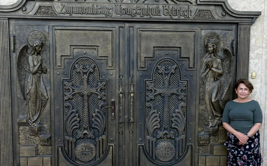 Visiting the Beautiful Armenian Church of Tashkent